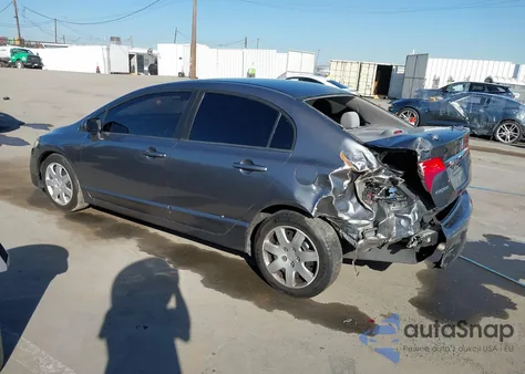 2010 Honda Civic Lx из США, поврежденный, VIN 19XFA1F54AE030241